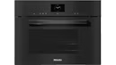 Miele DGM 7640 Vitroline Steam Oven with Microwave - Obsidian Black