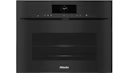 Miele H 7840 BMX Artline Handleless Speed Oven - Obsidian Black