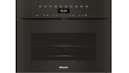 Miele H 7440 BMX Artline Handleless Speed Oven - Obsidian Black