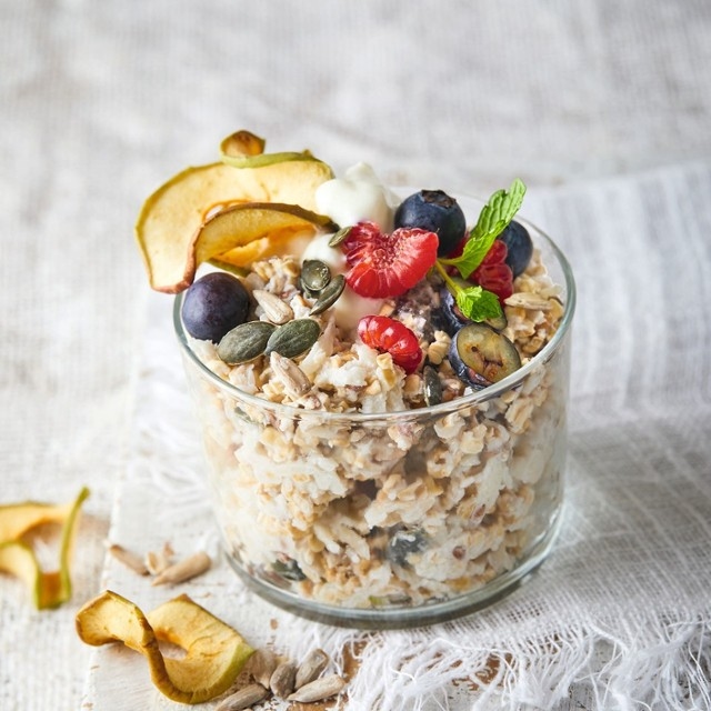 Apple Pie Bircher Muesli