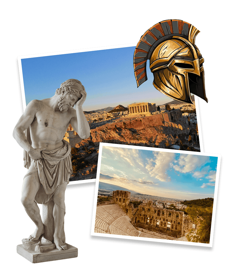 Athens guide artwork
