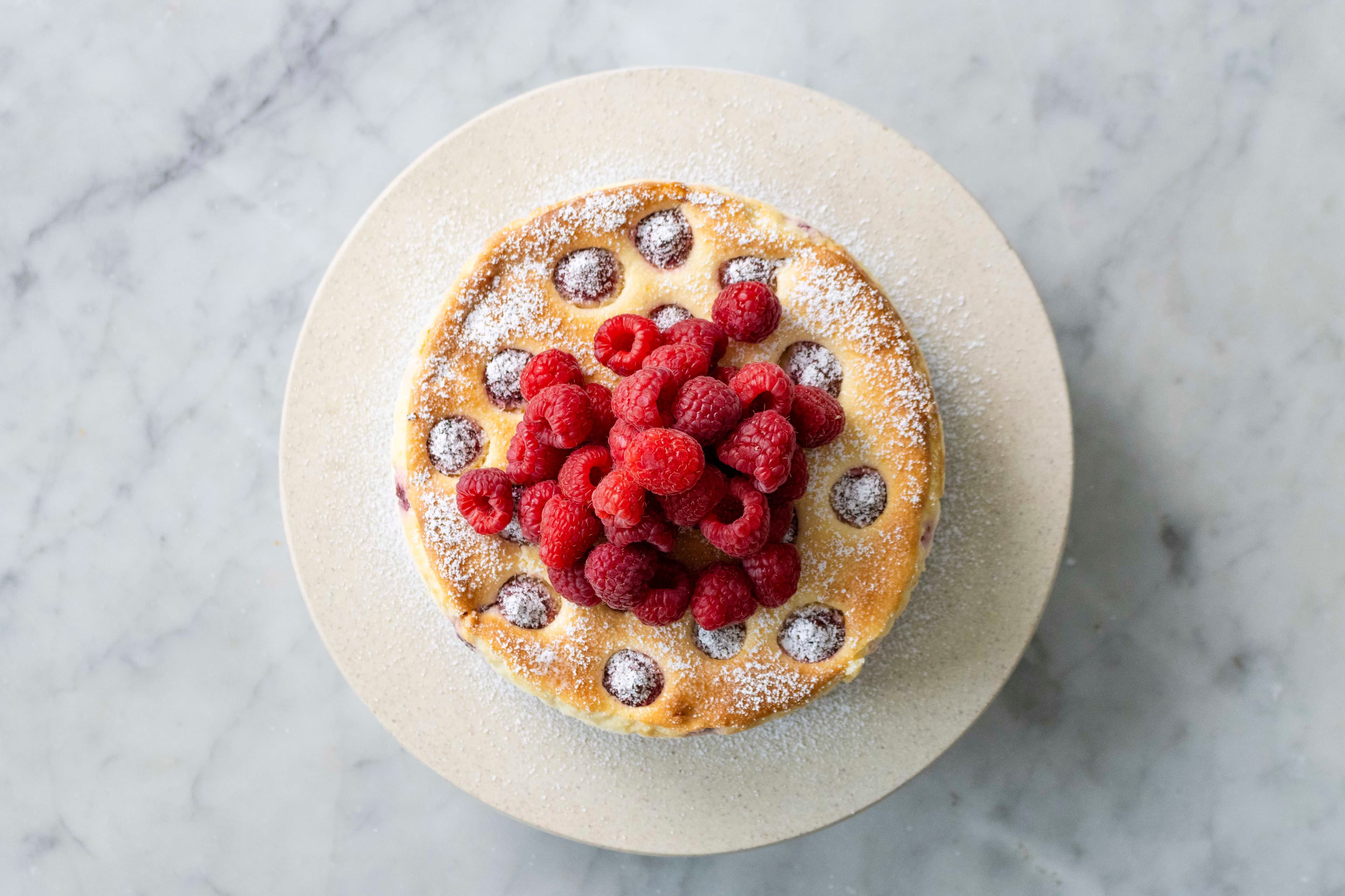 Baked White Chocolate and Raspberry Cheesecake recipe preview