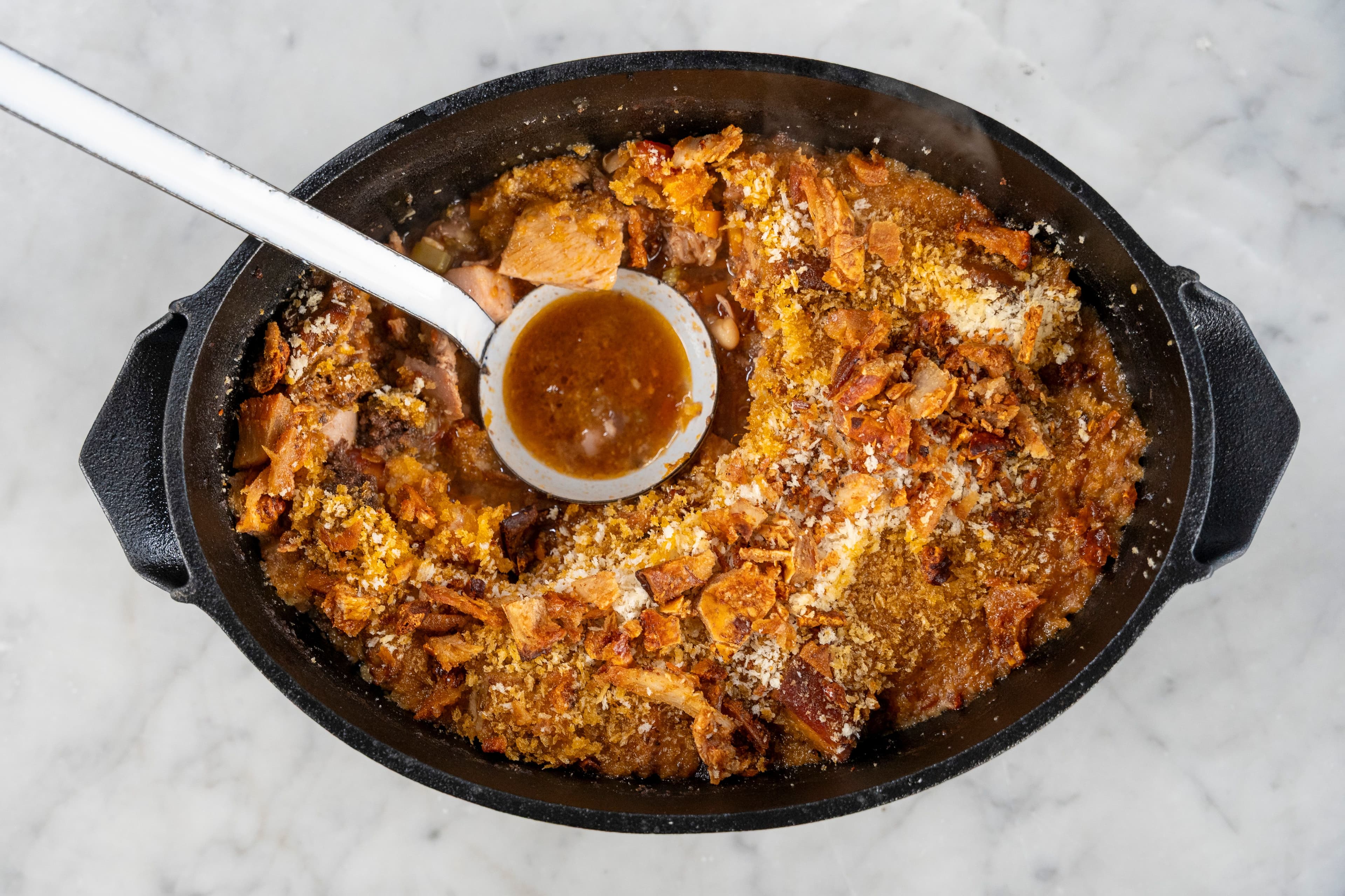 Pork Sausage and Cannellini Bean Cassoulet