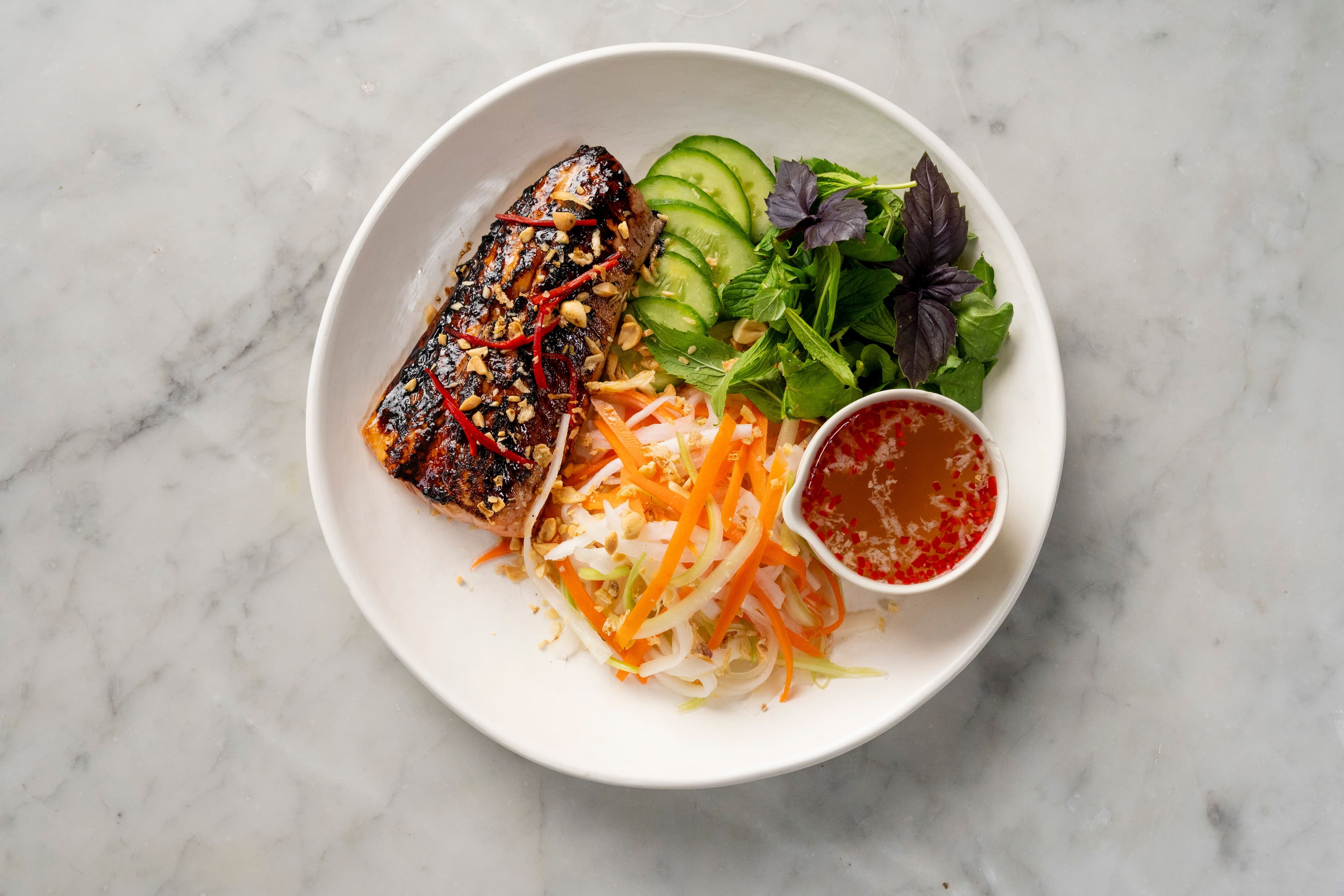 Chargrilled Trout Salad