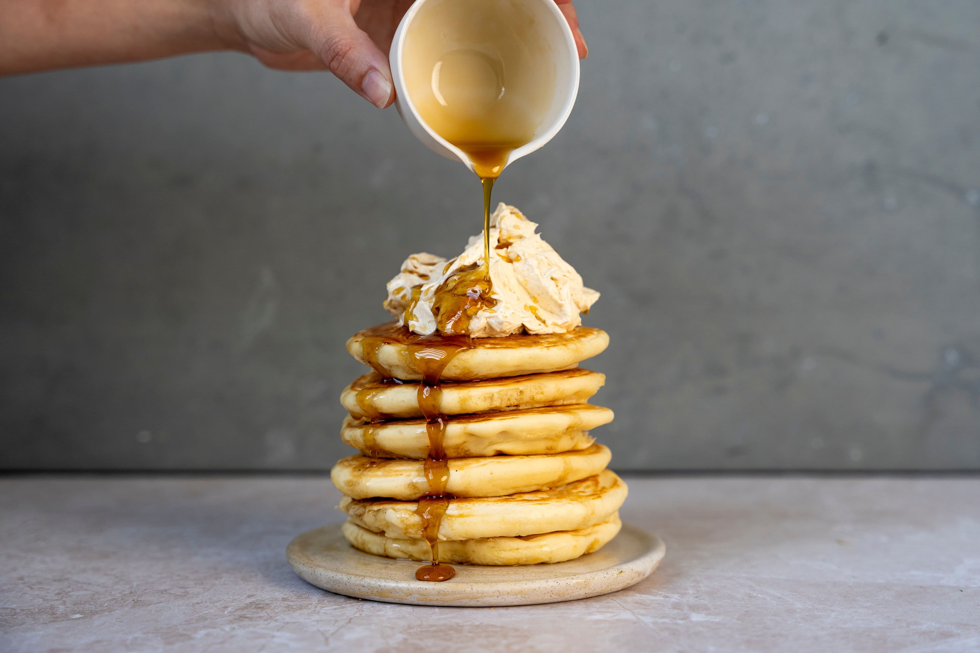 Diner-Style Hot Cakes with Whipped Butter recipe preview