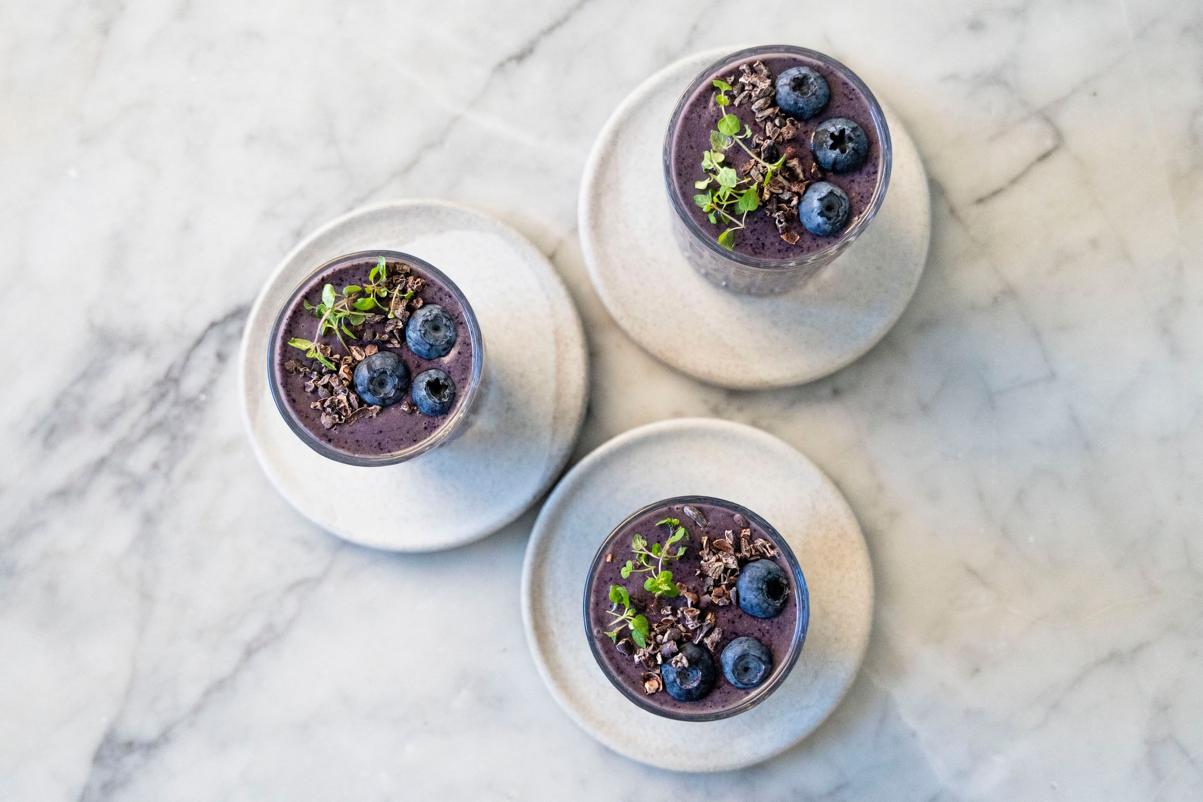 Blueberry and Banana Protein Smoothie