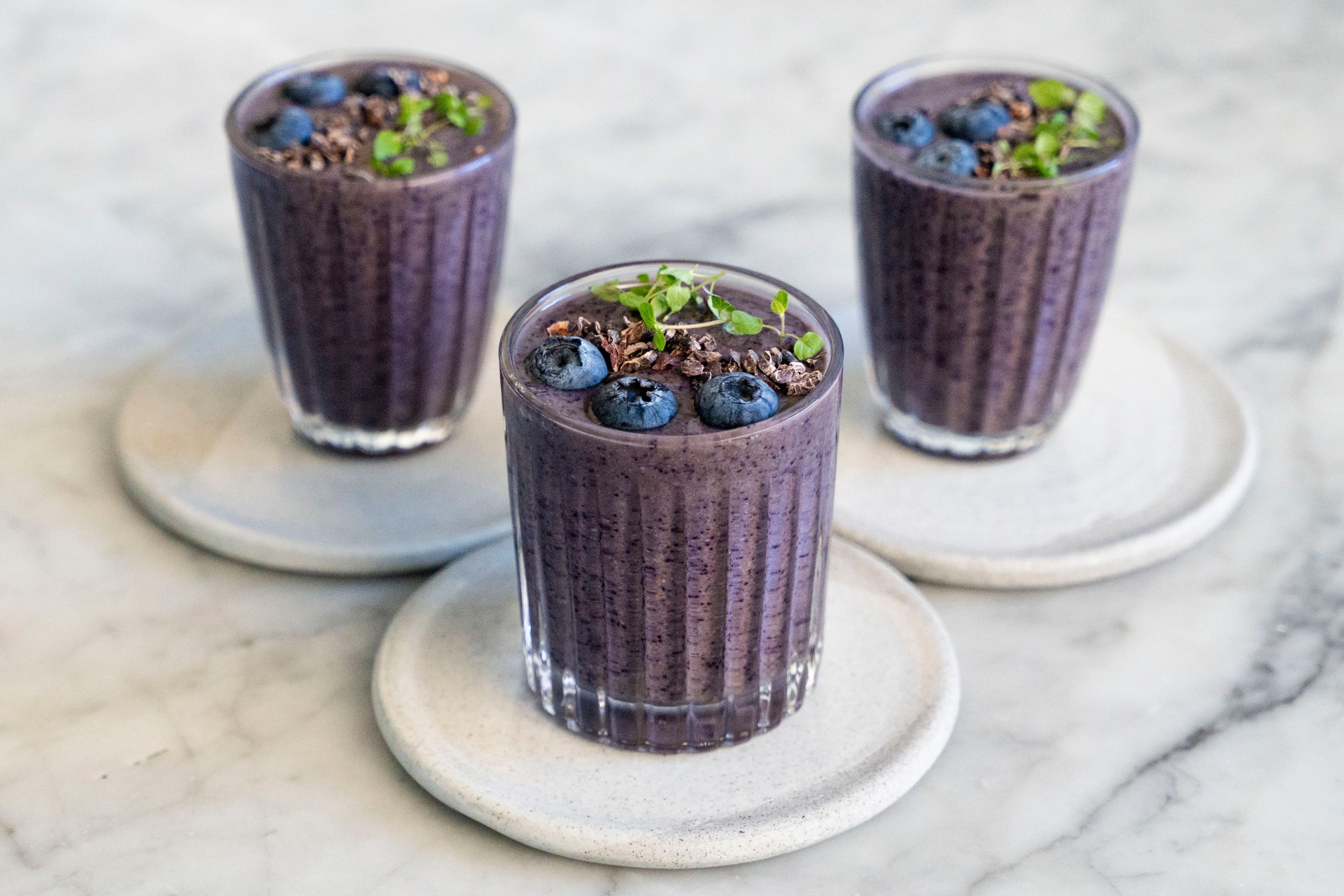 Blueberry and Banana Protein Smoothie
