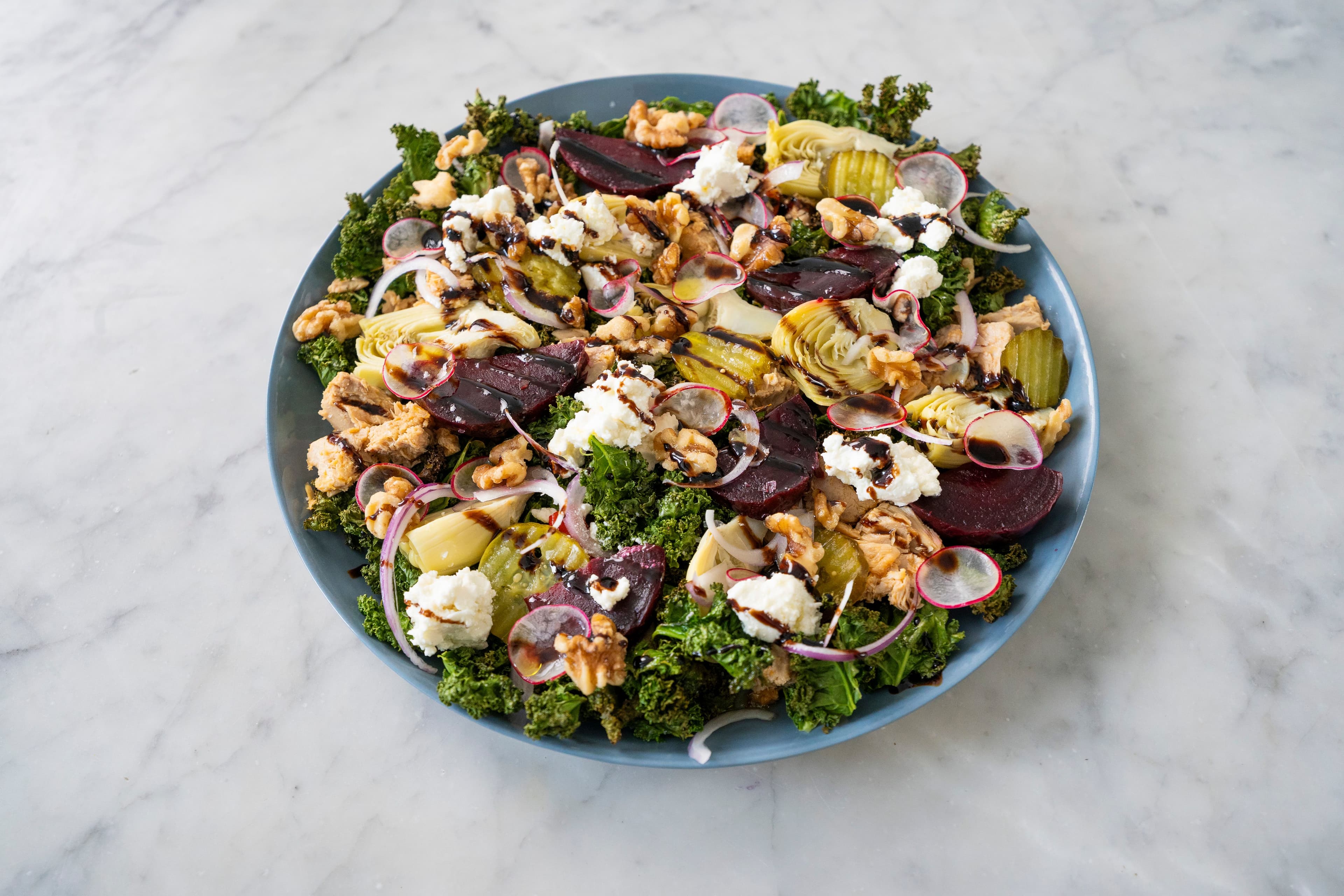 Kale, Beetroot and Tuna Salad recipe preview