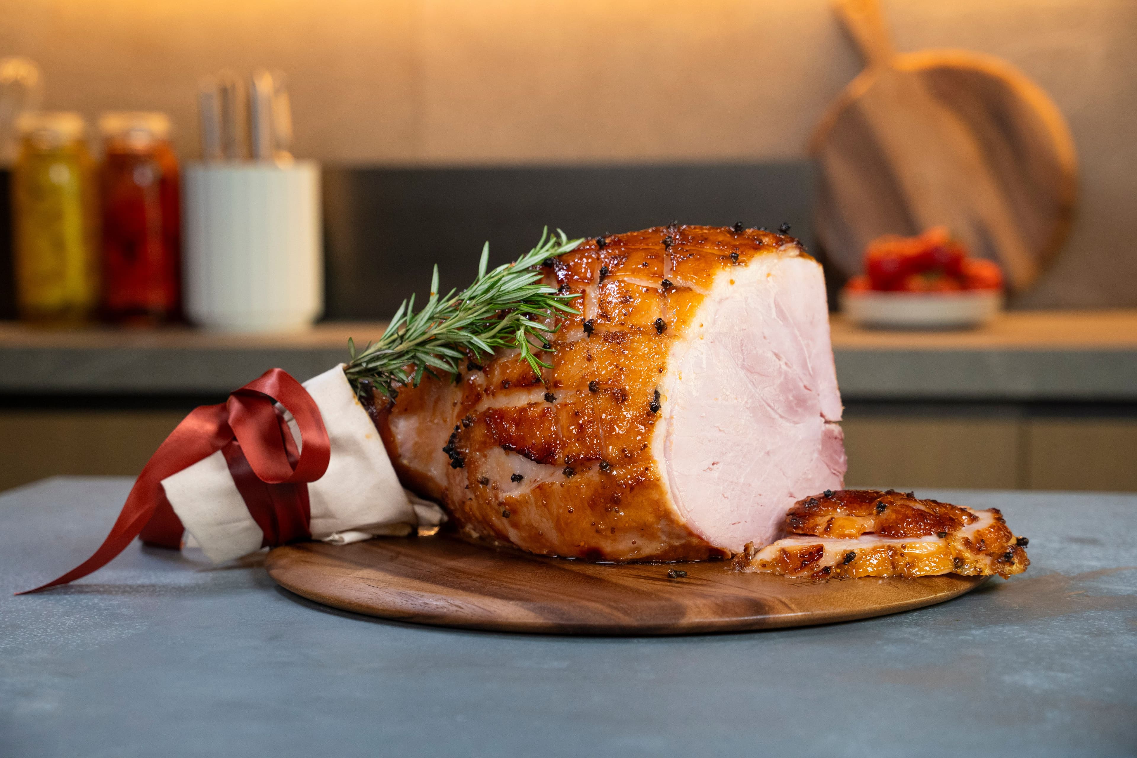 Honey Mustard Baked Ham recipe preview