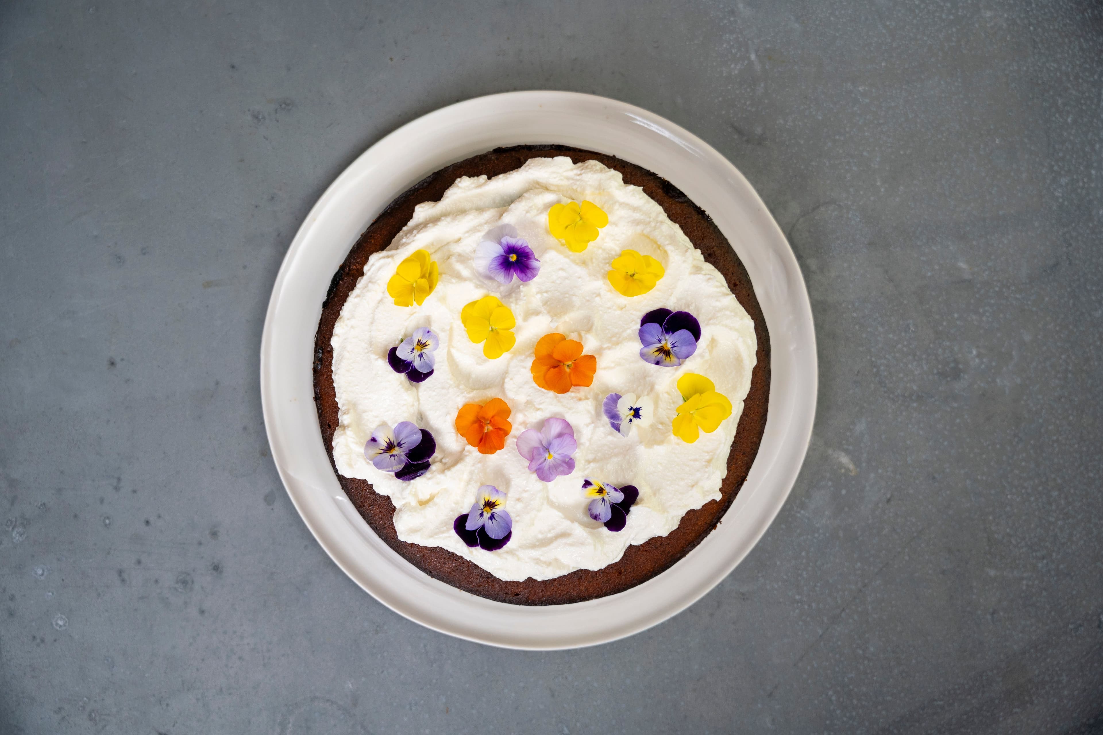 Lemon Poppy Seed Olive Oil Cake With Honey Glaze (GF)