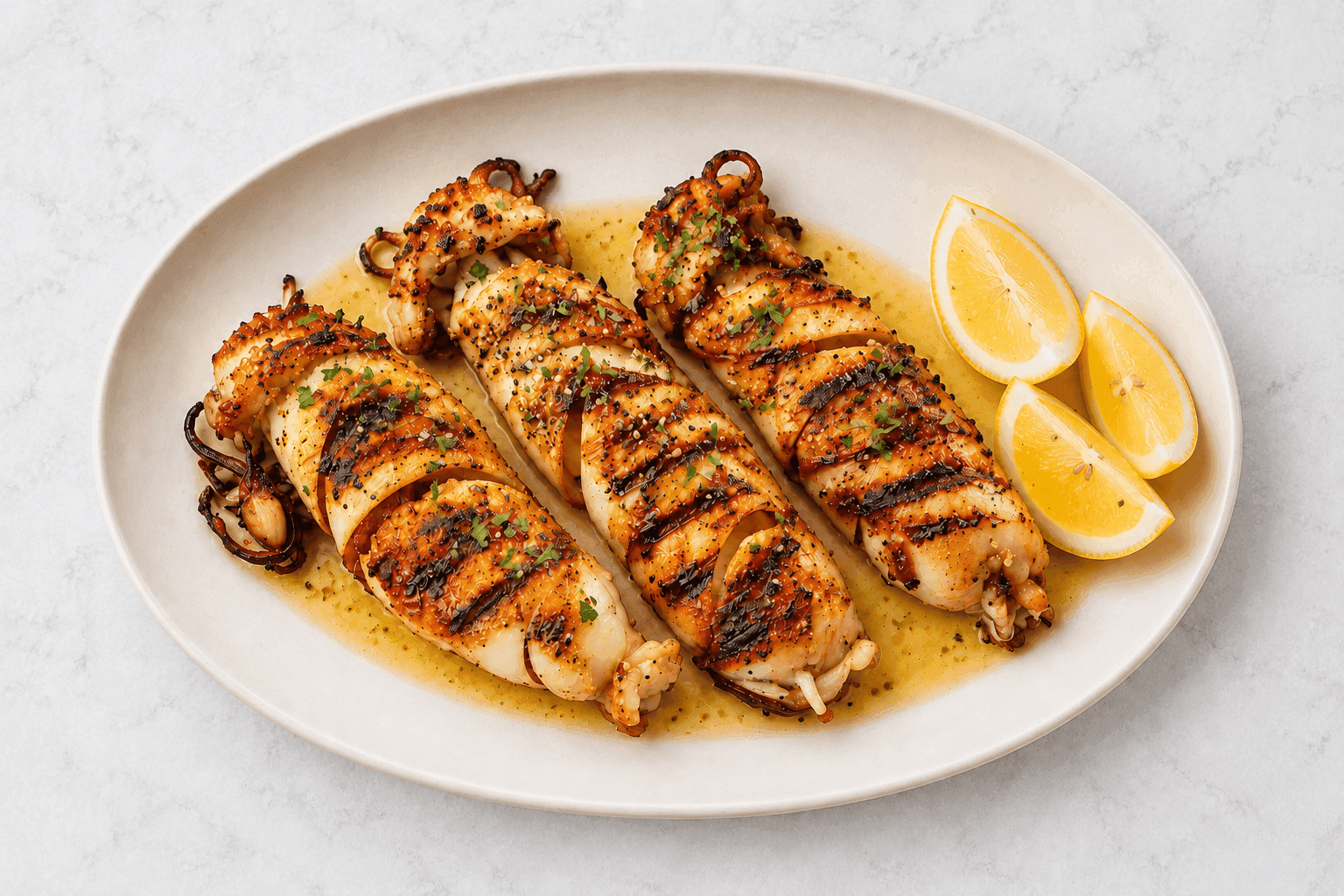 Stuffed Squid