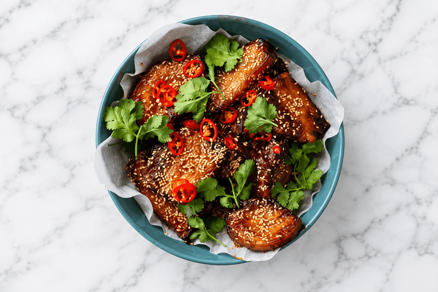 Miso-glazed Pork Belly