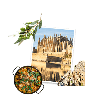 Mallorca guide artwork