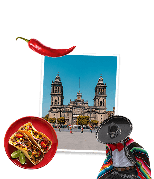 Mexico City guide artwork