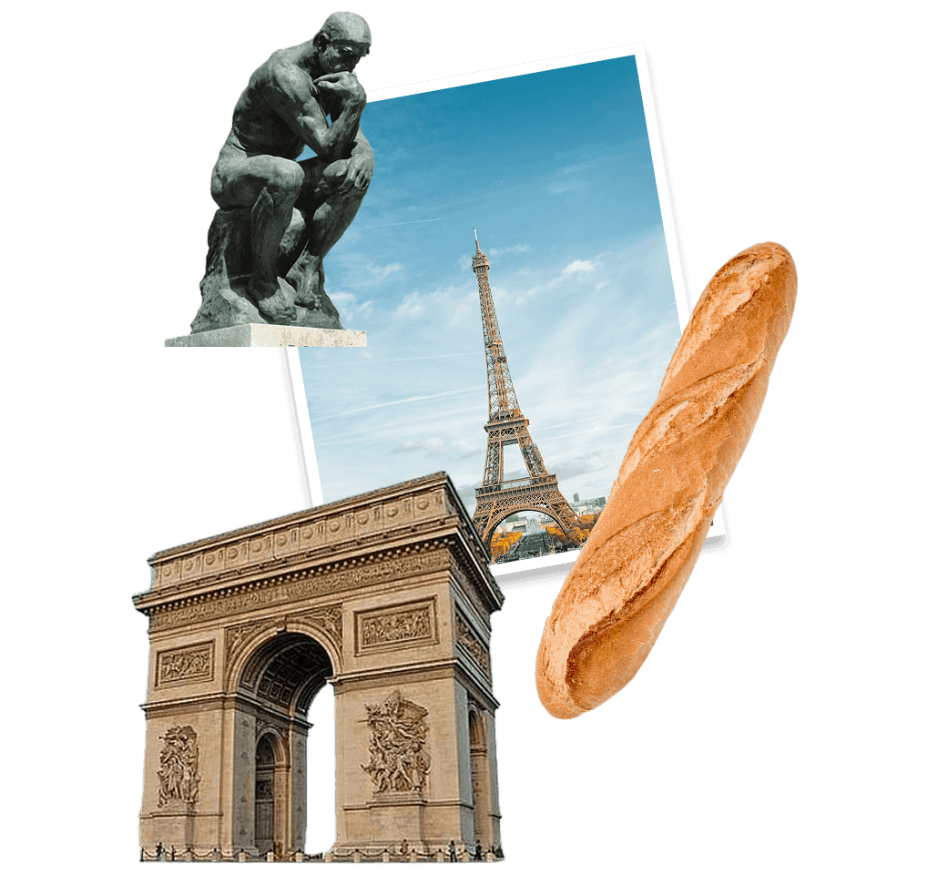 Paris guide artwork