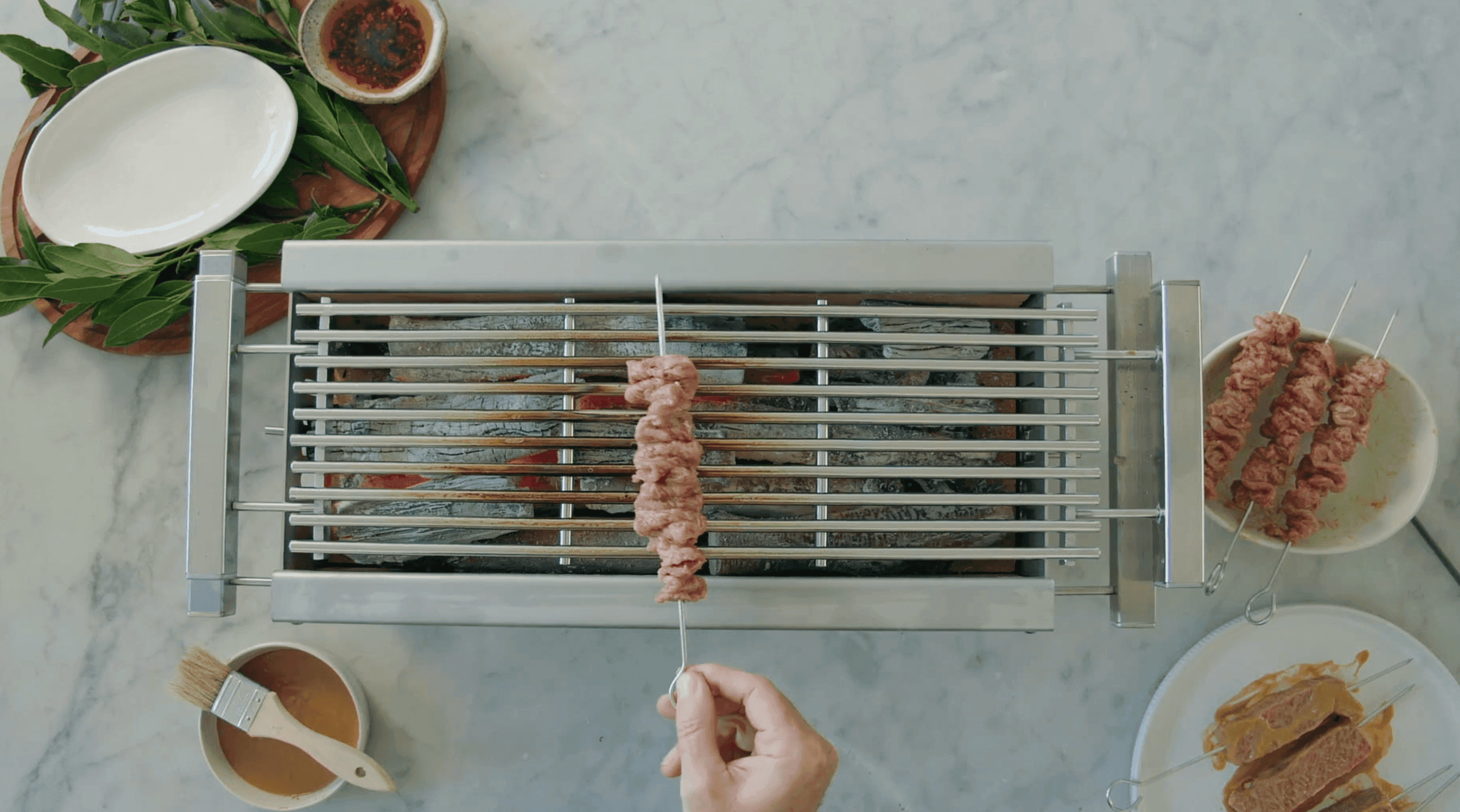 How to set up a hibachi technique preview