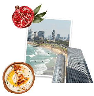 Tel Aviv guide artwork