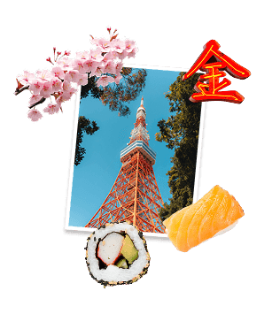 Tokyo guide artwork