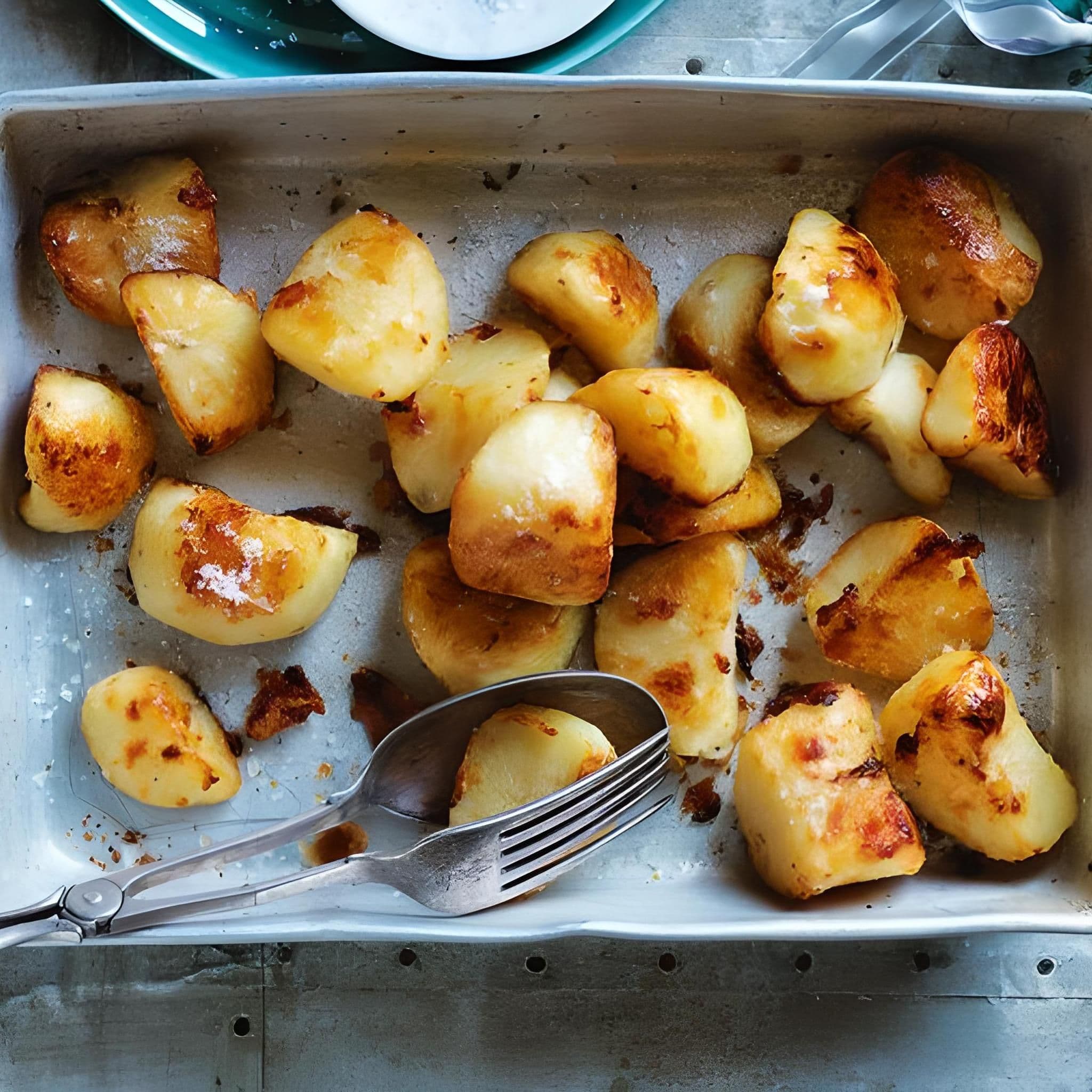 Duck Fat Roast Potatoes recipe preview