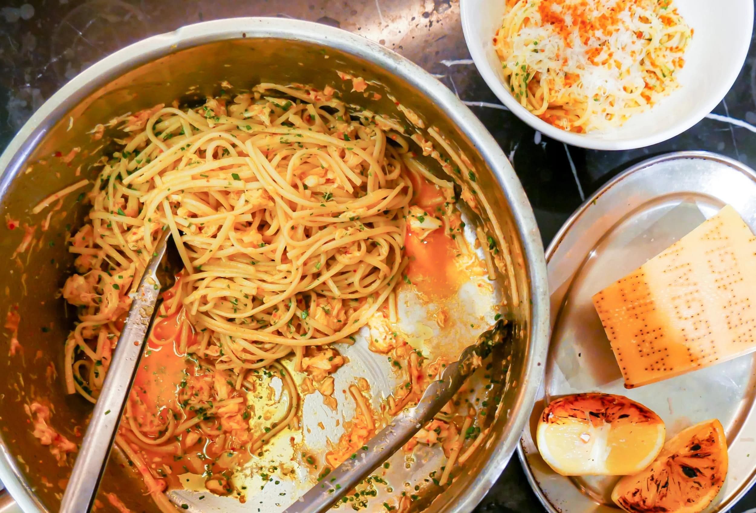 Crab Linguine