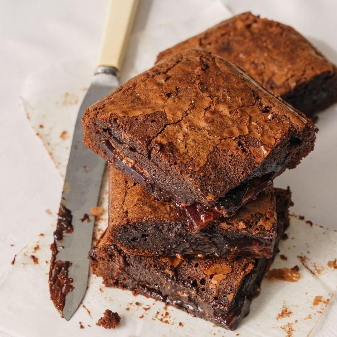 Turkish Delight Brownies