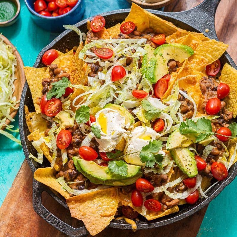 Vegetarian Nachos