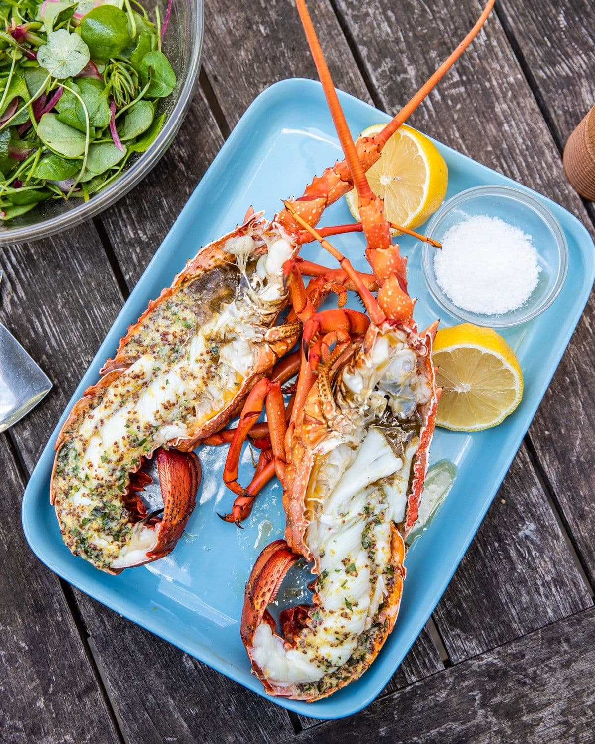 Barbecued Eastern Rock Lobster, Tarragon and Mustard Butter recipe preview
