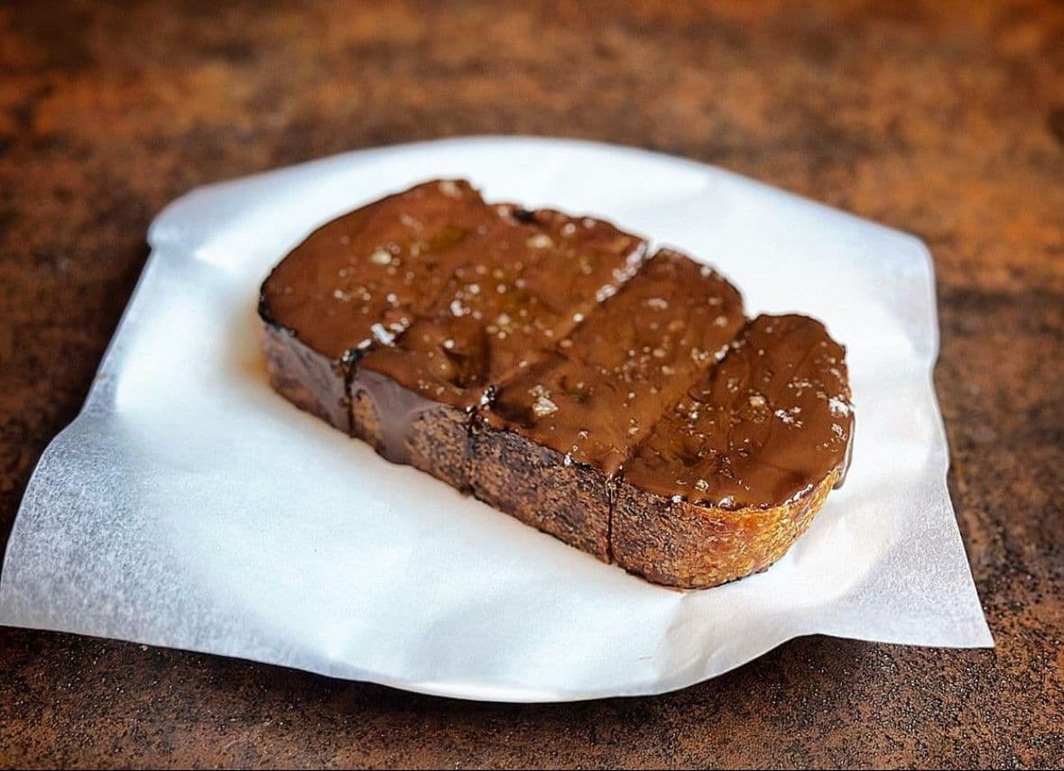 Dark Chocolate on Grilled Sourdough with Olive Oil and Sea Salt recipe preview