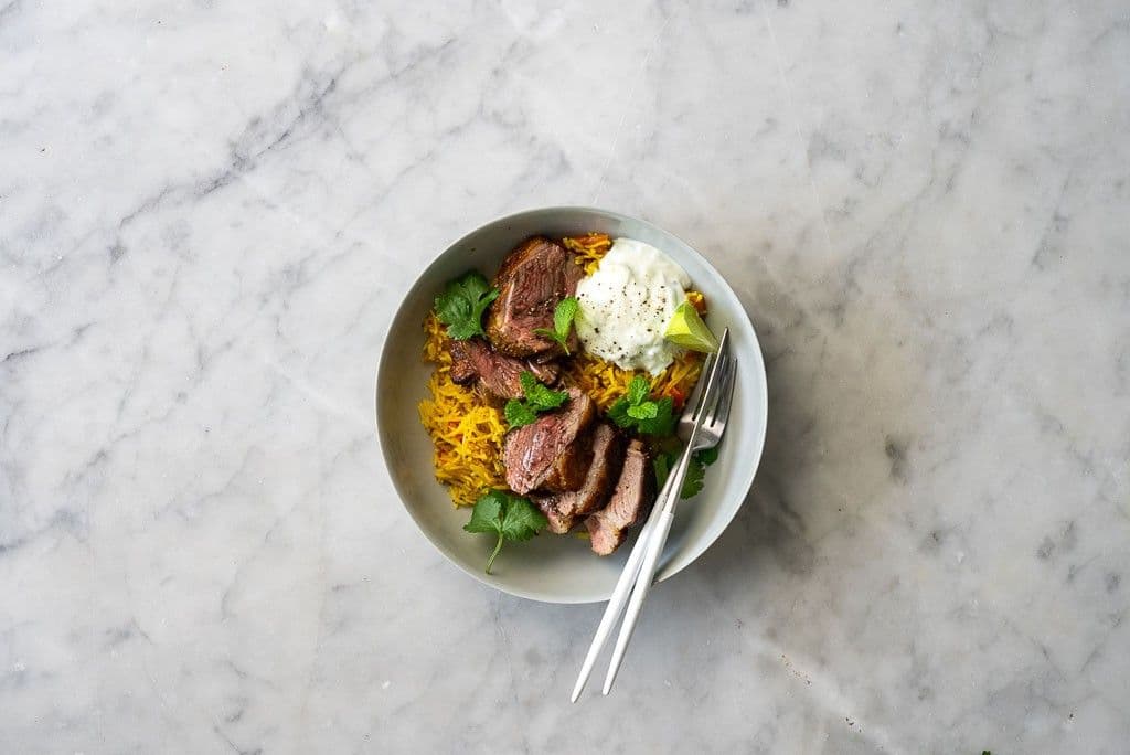 Spiced Lamb with Fragrant Rice