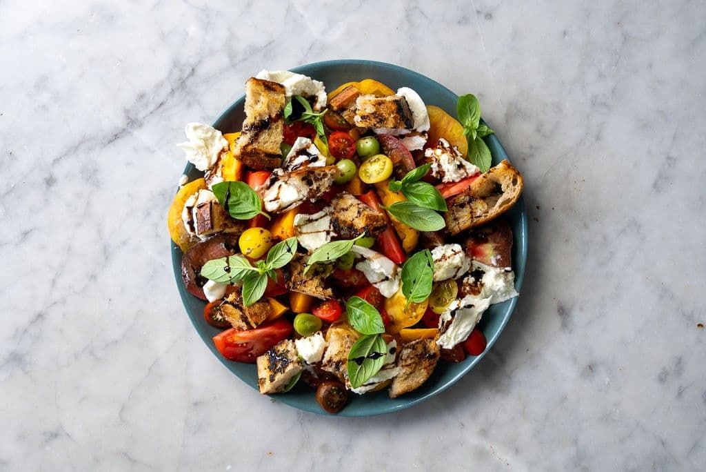 Tomato and Mozzarella Salad