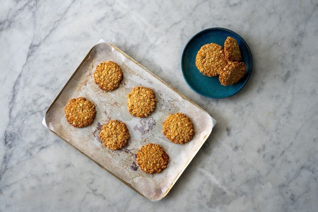 Crispy Oat and Coconut Crunchies