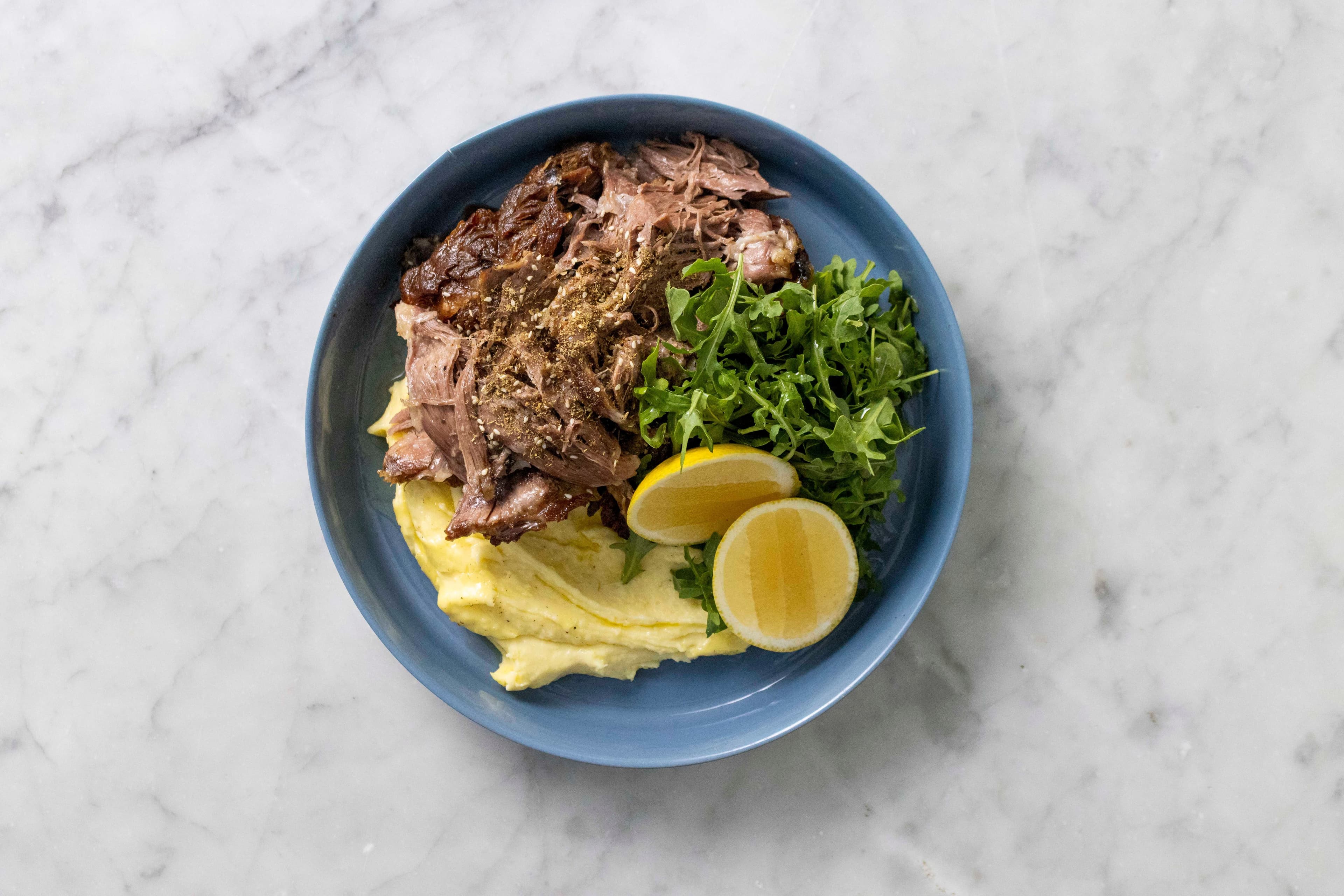 Simple and Easy Oven Roasted Lamb Shoulder recipe preview