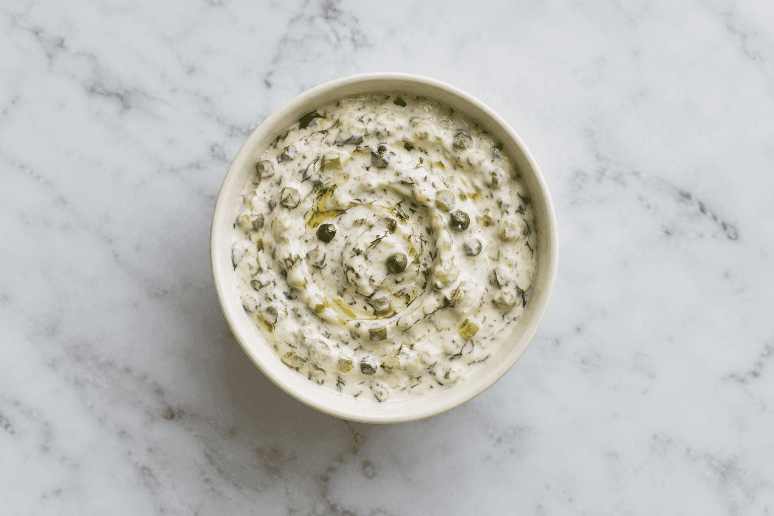 Healthier Tartare Sauce